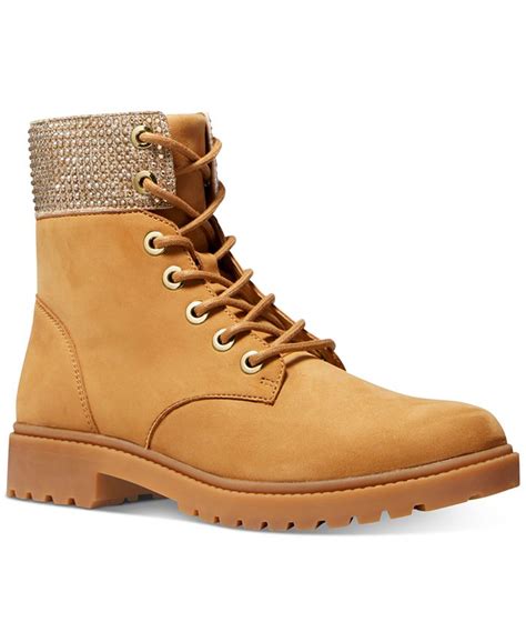 michael kors army boots|Michael Kors alistair bootie.